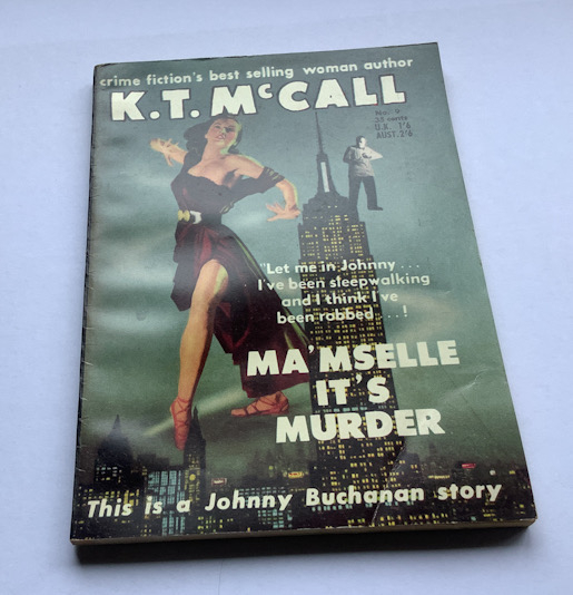 1957 MAMSELLE ITS MURDER Australian pulp fiction